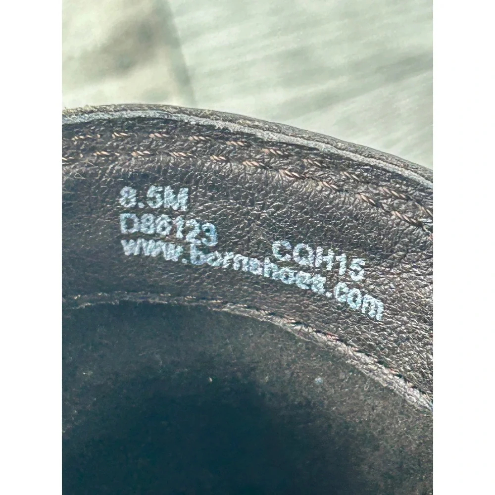 Born leather ankle